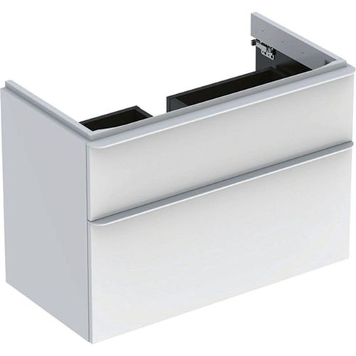 Geberit Smyle Square US für WT, m. 2 Sch 88,4x61,7x47cm, weiß