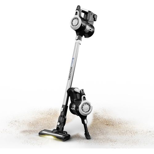 TurboTronic - Akku Staubsauger 22.2V LI-ION, kabelloser 2 in 1 Boden- /Handstaubsauger, beutellos, ultra-Leichtgewicht, extrem starke Saugkraft ></noscript> 8 kPa, inkl. umfangreichem Zubehör