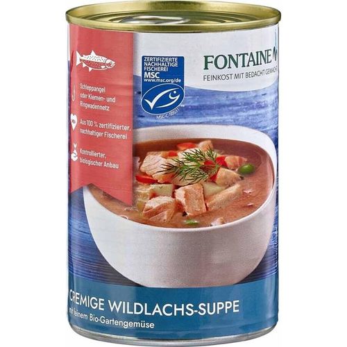 Cremige Wildlachs - Suppe 400g 18er Pack