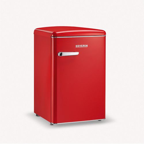 SEVERIN Retro Tischkühlschrank RKS 8830 RKS 8830 aus Kunststoff, rot Kühlschrank Gefrierkombination Retro Kühlschrank Led Kühlschrank Kühlschrank Gefrierfach