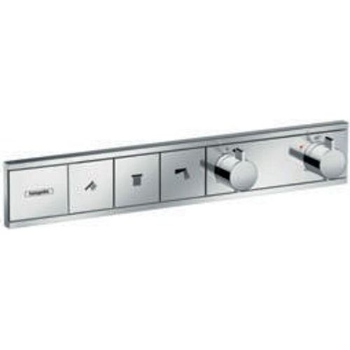 Thermostat Unterputz RainSelect Fertigset 3 Verbraucher verchromt