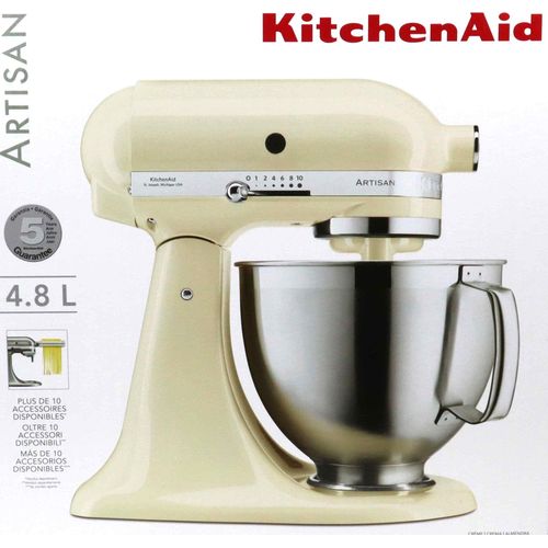 KitchenAid Artisan Küchenmaschine 4,8 l 5KSM185PS Mandel creme