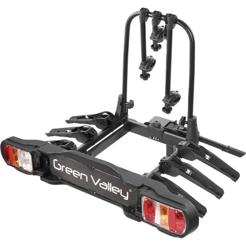 Fahrradträger Discovery 3 E-Bike Heckträger 3 Räder AHK Fahrradheckträger Fahrrad Träger kleines Faltmaß