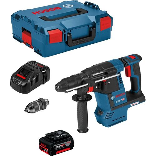 Bohrhammer BOSCH GBH 18V-26 F (1 x 5,0 Ah + GAL1880CV + L-Boxx 136)