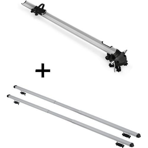 Fahrradträger Bike Pro + Dachträger RAPID kompatibel mit Bmw Serie 5 (E39) Touring (5Türer) 95-04