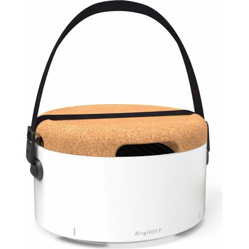 BergHOFF - Tischgrill - Ø35cm - Stahl - Weiß