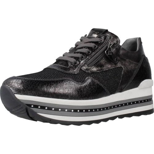 Nero Giardini Crack grigio inox Damen Sneaker in Grau, Größe 40