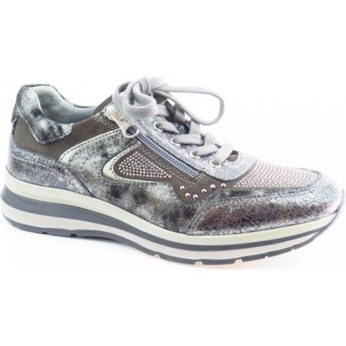 Nero Giardini Crack Grigio 32 Ver. Carb Damen Sneaker in Grau, Größe 36