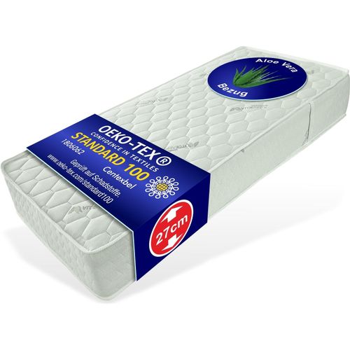 Matratze 100x190cm H5 Smaragd Extra Federkern 27cm hoch