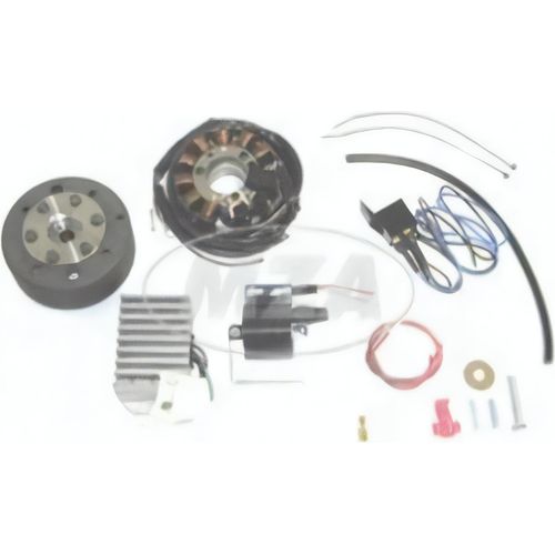 Lichtmagnetzündanlage 12V 100W mit integr. vollelektronischer Zündung - RT125