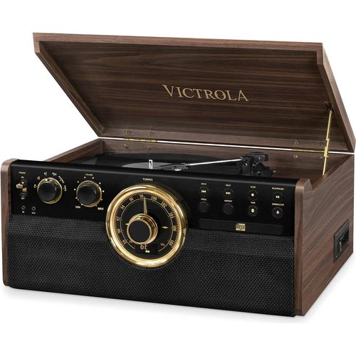 Victrola VTA 270B ESP Brown Retro-Plattenspieler