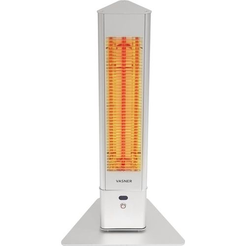 VASNER HeatTower Mini Mobiler Heizstrahler 1500 W Silber