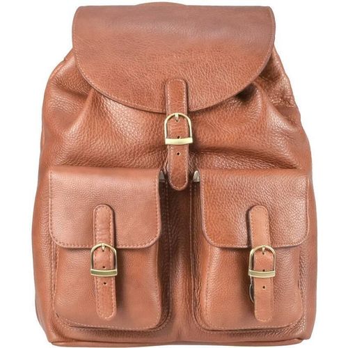 Ruitertassen Rucksack Leder Wanderrucksack Soft cognac braun Lederrucksack Damen Herren 4027-77