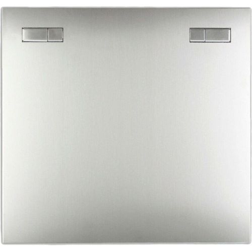 Revisionstür Revisionsklappe Wartungsklappe aus Edelstahl mit Einbaurahmen, Größe / Durchmesser:500x500mm