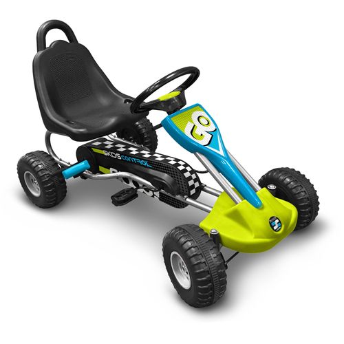 Stamp go-Kart Go Kart Skids Control 89 cm blau/grün