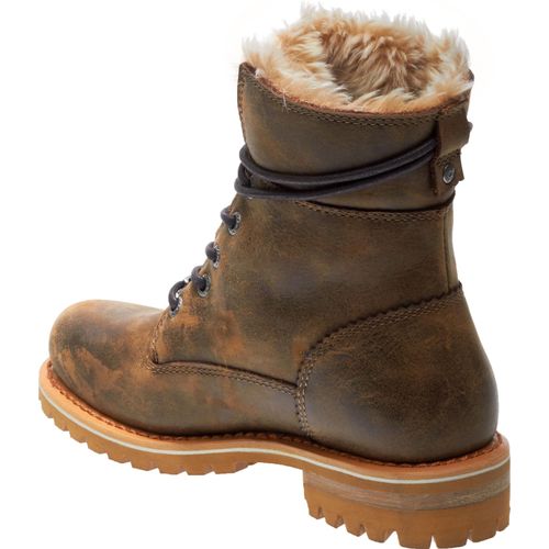 Harley-Davidson - Clearfield D84320 Tan Bronzer Damen Winter Stiefel gefüttert Teddy Größe 37 (UK4) (USW6)