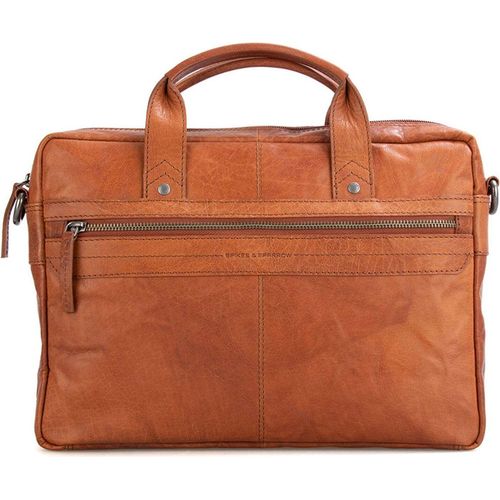 Spikes & Sparrow Aktentasche Leder 33 cm Laptopfach