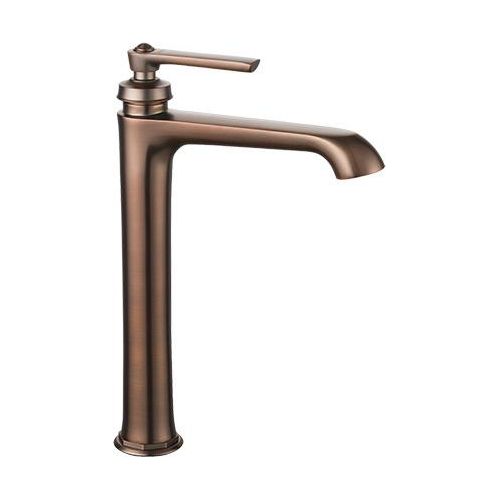 Waschbecken-Batterie, Retro Nostalgie, ARMANCE, hoch Kupfer, antique-bronze, Waschschale-Armatur, 32 cm