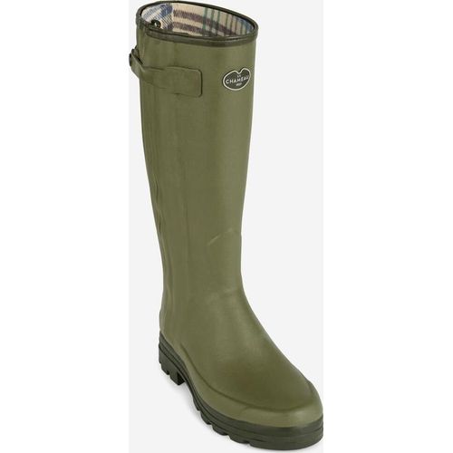 Le Chameau Chasseur Jersey Stiefel Grün Schaft 41 Gr. 41