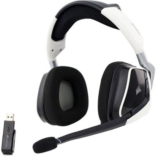 Corsair Void Elite RGB Wireless Gaming Headset 7.1 Surround Sound PC/PS4 Weiß