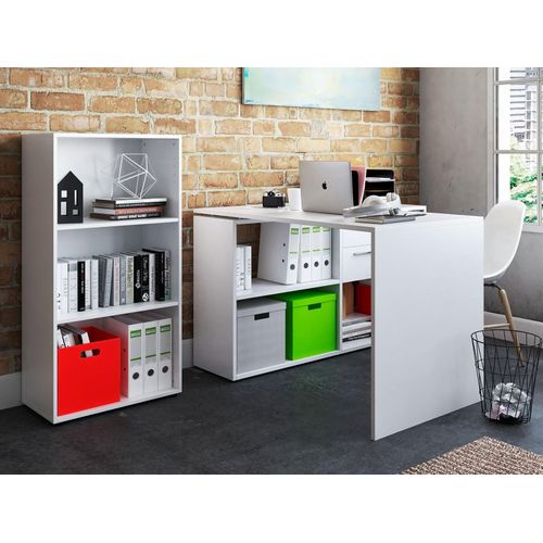 Büro-Kombi mit Regal Komplettset Büroprogramm Arbeitsplatz Büromöbel 