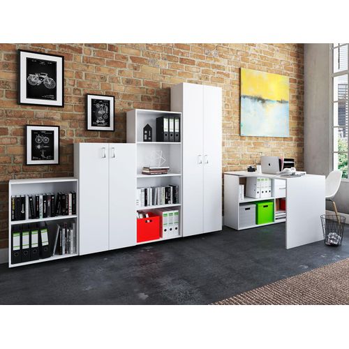 Büro-Kombi Komplettset Büroprogramm Arbeitszimmer Möbelset Büromöbel 