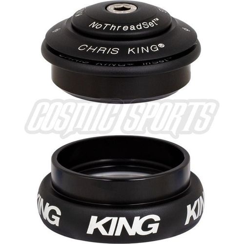Chris King InSet I8 Tapered Steuersatz, Edelstahl-Lager, 1 1/8"-1 1/4", GripLock,