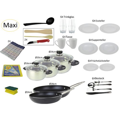 Haushalts Starterpaket/Grundausstattung/Starter-Set Basic (Maxi)