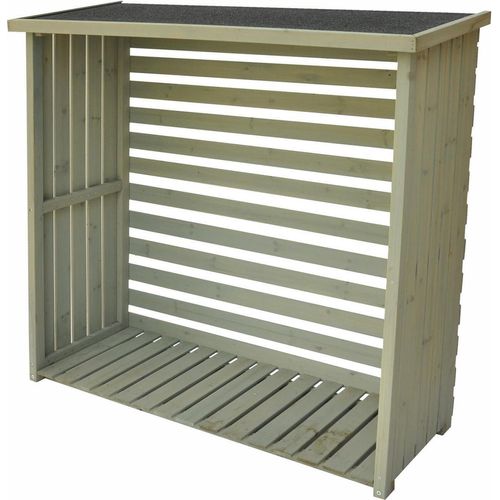 Kaminholzregal 120 x 120 x 45 cm