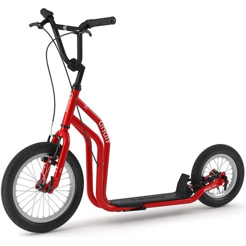 Tretroller Yedoo City RunRun 16/12 Dogscooter Scooter Roller Cityscooter rot
