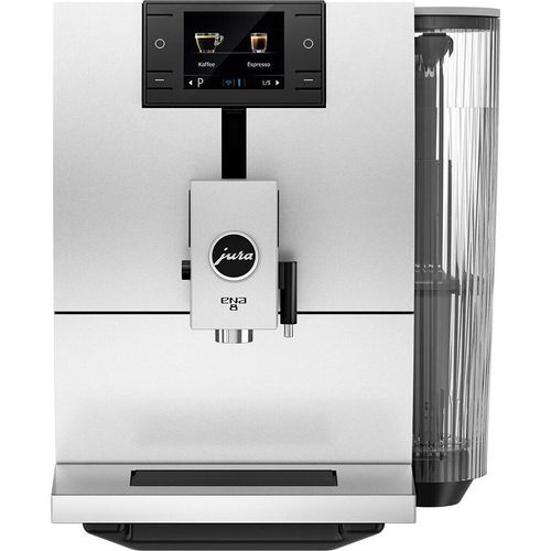 JURA Kaffeemaschine ENA 8 Großstadtschwarz - einschließlich 2 kg Kaffee