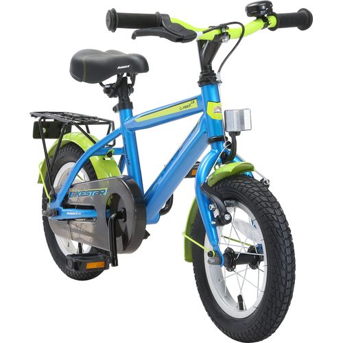 BIKESTAR Kinder Fahrrad ab 3 Jahre | 12 Zoll Urban City | Blau & Grün