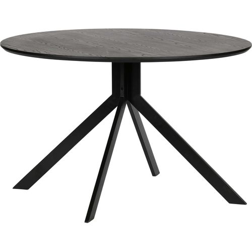 bruno esstisch mdf schwarz ø120 cm