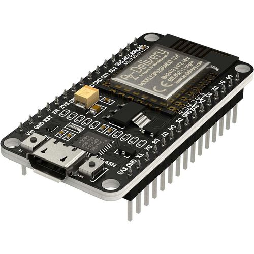 AZ-Delivery Mikrocontroller NodeMCU Lua Amica Modul V2 ESP8266 ESP-12F WIFI Wifi Development Board mit CP2102, 25x Amica
