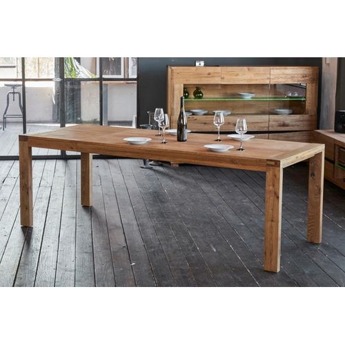 KAWOLA Esstisch LIAN Ausziehbar Eiche massiv (L/B/H) 180-230x90x76cm Image