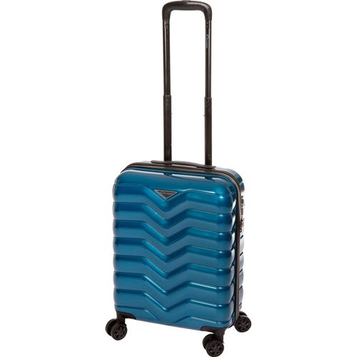 Handgepäck Hartschalentrolley Koffer V Blau Rollenkoffer 55cm Cavalet - Bowatex