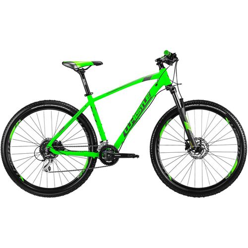 Whistle Miwok 2053 27,5 Zoll Mountainbike 650B Hardtail MTB Fahrrad Mountain Bike, Farbe:neongrün/anthrazit, Rahmengröße:46 cm
