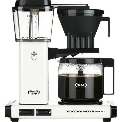 MOCCAMASTER Filterkaffeemaschine KBG Select Off-white 1,25L weiß NEU