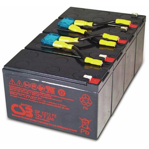 Blei-Akkumulator, 48 V-, 7,2 Ah, geeignet für APC RBC8