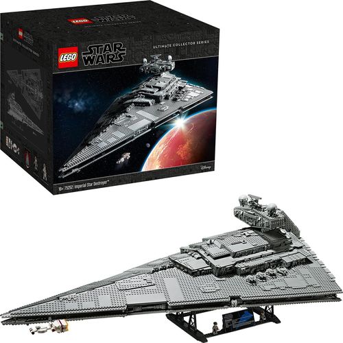 LEGO 75252 Star Wars Imperialer Sternzerstörer großes Bauset für Teenager und Erwachsene