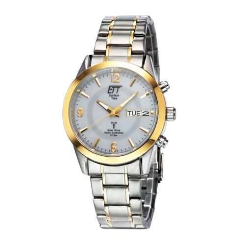 ETT EGS-11253-12M Funk-Solaruhr für Herren Gobi Bicolor