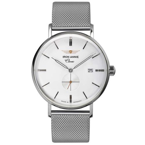 IRON ANNIE 5938M-1 Herrenuhr Armbanduhr Milanaise Armband
