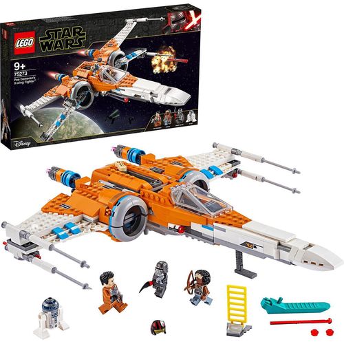 LEGO 75273 Star Wars Poe Damerons X-Wing Starfighter Bauset, Serie Der Aufstieg Skywalkers