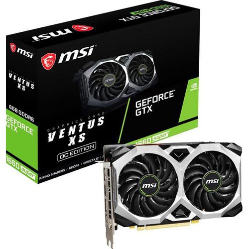 MSI GeForce GTX 1660 SUPER VENTUS XS OC - OC Edition