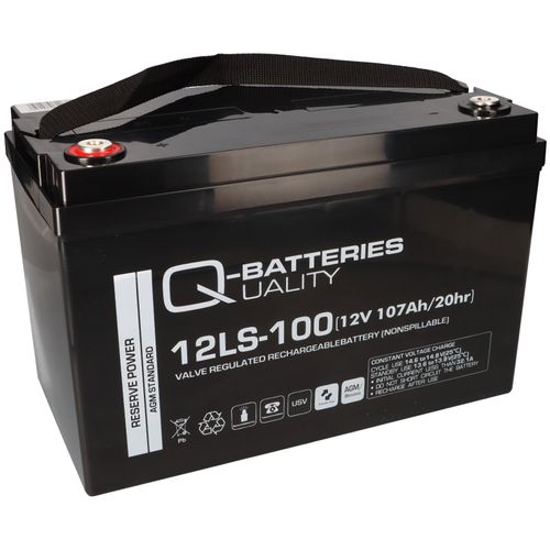 Akku für Panasonic LC-XB12100P 12V 107Ah AGM Batterie