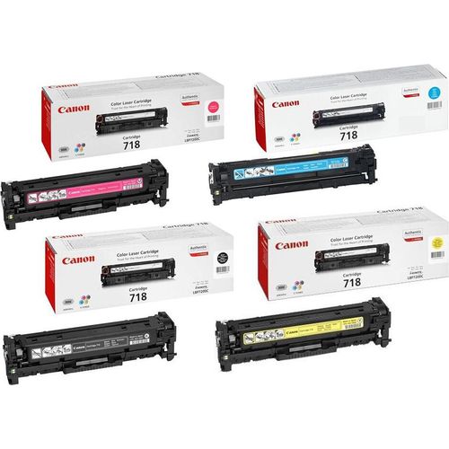 Original Canon 718Set 2659B014/2660B014/2661B014/2662B002 Y/C/M/BK MF724 LBP7680