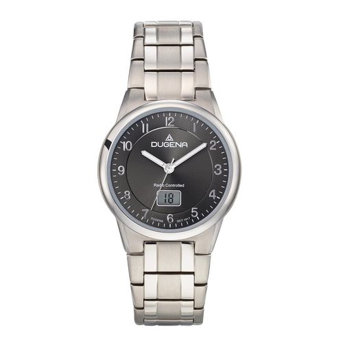 Dugena Herren Uhr 4460835 Funk Titan mit Datumsanzeige