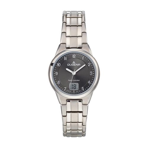 Dugena Damen Uhr 4460836 Funk Titan mit Datumsanzeige