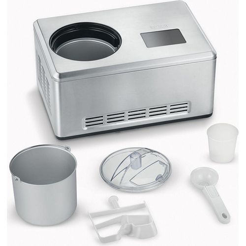 Eismaschine Joghurtfunktion 2 Eisbehälter SEVERIN 2in1 EZ 7406 Touch EZ 7406 aus Edelstahl, gebürstetsilber Eismaschine Eismaschine Selbstkühlend Eismaschine Kompressor Eismaschine Selbstkühlend 2 Liter Eismaschine Selbstkühlend Mit Kompressor Eismaschine Mit Kompressor
