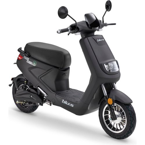 Elektroroller Blu:s Stalker XT2000 - E-Roller mit 950 Watt Motor, max. 25 km/h, Reichweite bis zu 59 km, schwarz